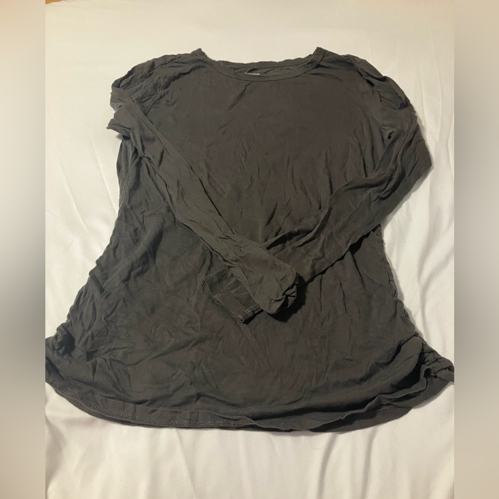 14th & Union Charcoal Long Sleeve Tee